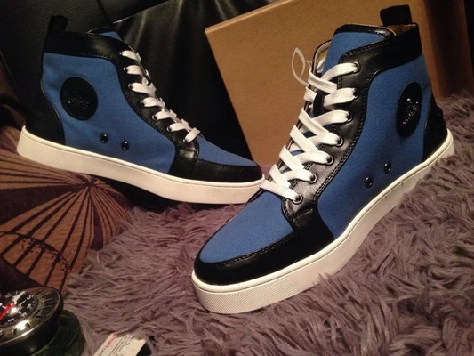 Christian Louboutin High-Top Fashion Men Shoes--005